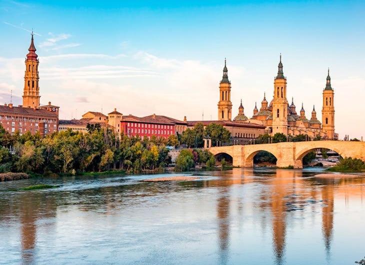 Zaragoza Y Sus 2 Catedralesアパートメント エクステリア 写真